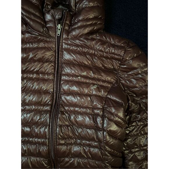 Patagonia Women’s Fiona Down Puffer Maroon Sz Small B27 - Picture 3 of 15
